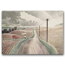 plakat-retro-krajobraz-wiltshire-eric-ravilious-a2