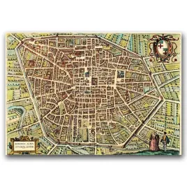 retro-plakat-stara-mapa-bononia-alma-a2