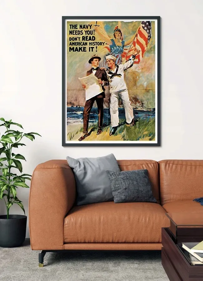 plakat-na-plotnie-canvas-a4-ameryka-walka-wolnosc