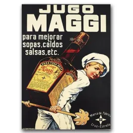 plakat-vintage-na-plotnie-reklama-maggi-a3