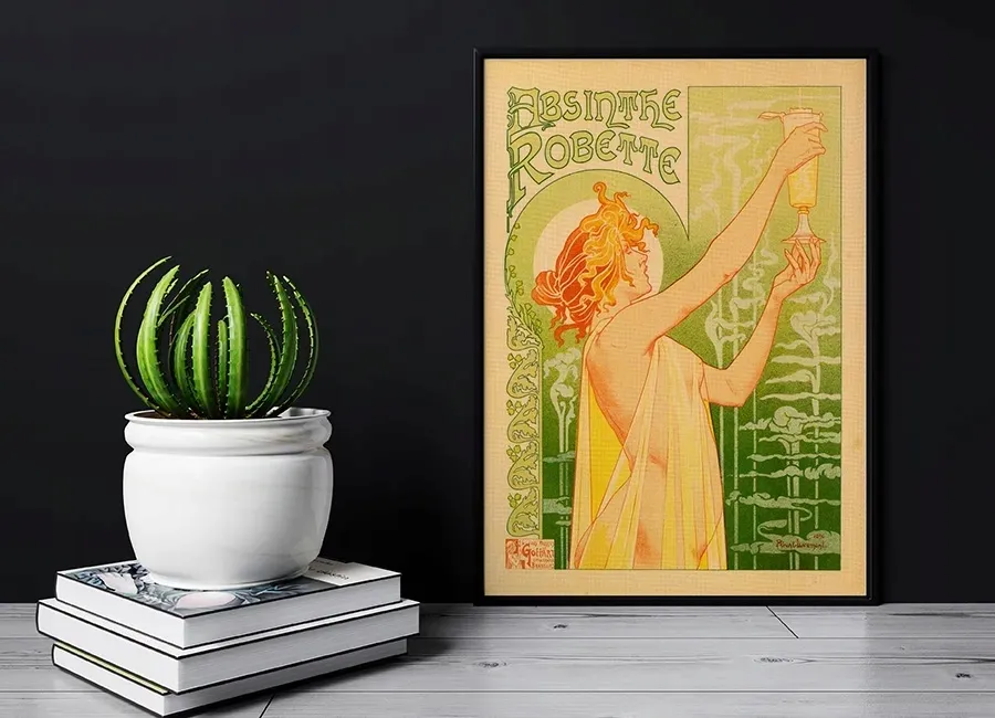 plakat-na-plotnie-canvas-scienny-a3-absynt-robette