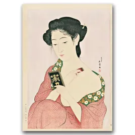 plakat-vintage-japonka-nakladajaca-puder-a2