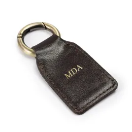 personalizowany-skorzany-brelok-solier-sa61-ciemny-brazowy