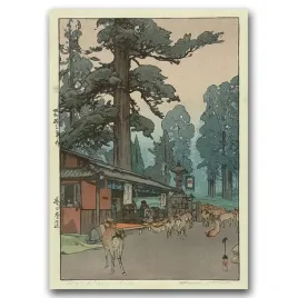 retro-plakat-droga-do-swiatyni-kasuga-a4-21x297cm