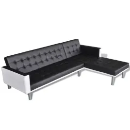sofa-narozna-z-funkcja-rozkladania-sztuczna-skora-czarna
