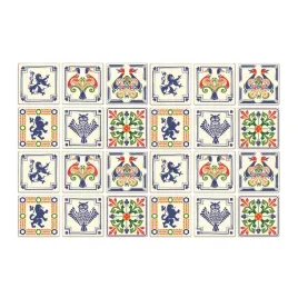 naklejka-na-sciane-15x15-folklorowa-arabeska-24szt