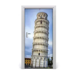 fototapeta-samoprzylepna-drzwi-krzywa-wieza-piza