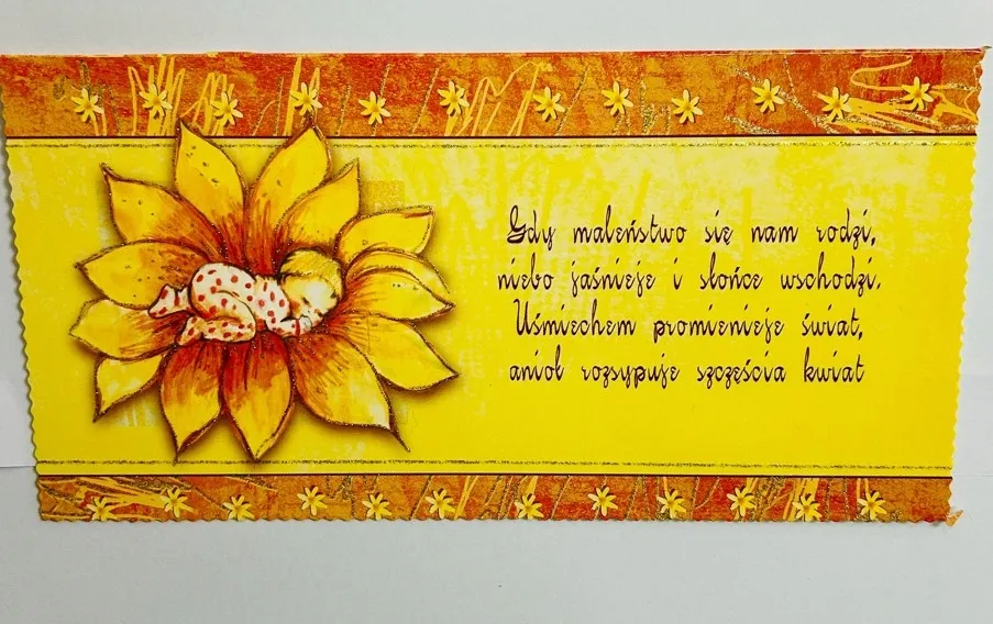 karnet-gratulacje-koperta-stan-nowy