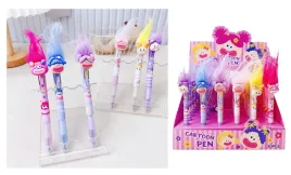 dlugopis-dziewczynka-z-kolorowymi-wlosami-czarny-wklad-145-cm-mix-wzorow-1