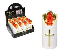 swieca-led-rico-17-x-5cm-bialo-zlota-z-czerwonym-plomieniem-krzyz-3-23-lux