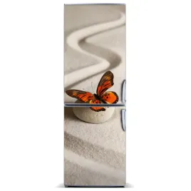 foto-magnes-na-lodowke-kamien-zen-i-motyl-60x180