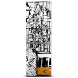 foto-magnes-na-lodowke-tramwaj-w-lizbonie-60x180