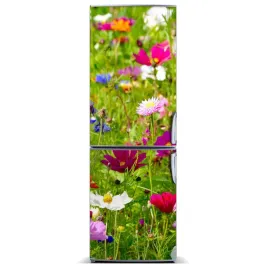 foto-magnes-tapeta-na-lodowke-polne-kwiaty-60x180