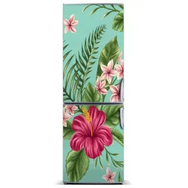 foto-magnes-na-lodowke-hawajskie-kwiaty-60x180