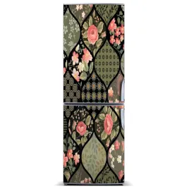 foto-magnes-na-lodowke-kwiecisty-wzor-60x180