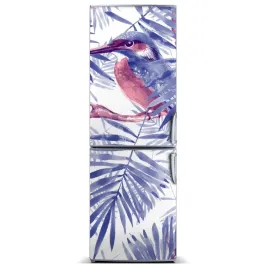 magnes-na-lodowke-liscie-palmy-i-ptak-60x180
