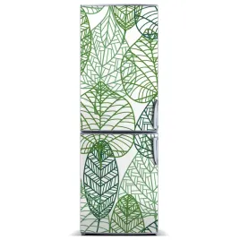 foto-magnes-fototapety-na-lodowke-liscie-60x180