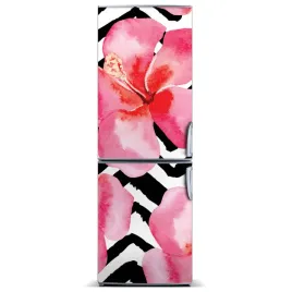 foto-magnes-na-lodowke-hawajskie-kwiaty-60x180