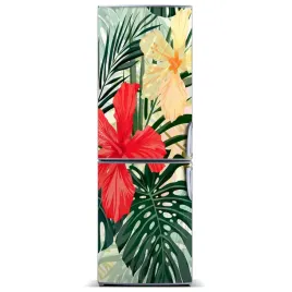 foto-magnes-na-lodowke-hawajskie-kwiaty-60x180