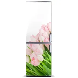 foto-magnes-tapeta-na-lodowke-rozowe-tulipany-xl