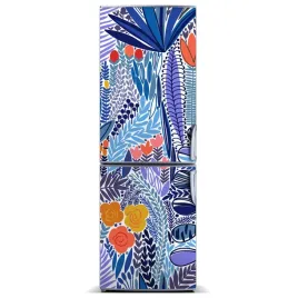 foto-magnes-na-lodowke-tropikalne-kwiaty-60x180