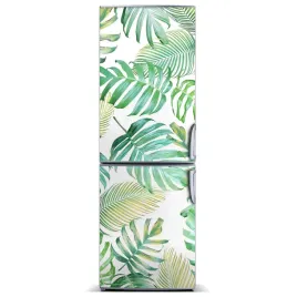 foto-magnes-na-lodowke-tropikalne-liscie-60x180