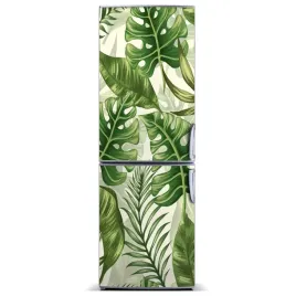 foto-magnes-na-lodowke-tropikalne-liscie-60x180