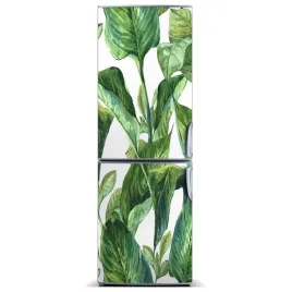 foto-magnes-na-lodowke-tropikalne-liscie-60x180