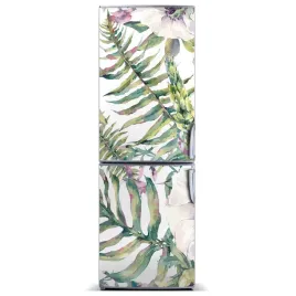 foto-magnes-na-lodowke-tropikalne-liscie-60x180