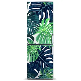 foto-magnes-na-lodowke-tropikalne-liscie-60x180