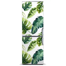 foto-magnes-na-lodowke-tropikalne-liscie-60x180
