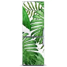 foto-magnes-na-lodowke-tropikalne-liscie-60x180