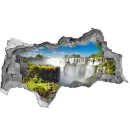 dziura-3d-w-scianie-naklejka-wodospad-argentyna