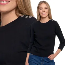 bluza-damska-bawelniana-z-rekawem-3-4-i-guzikami-wygodna-subtelna-moraj-m