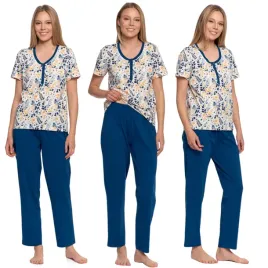 pizama-damska-dwuczesciowa-rozpinana-koszulka-dlugie-spodnie-moraj-4xl