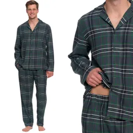 klasyczna-pizama-meska-w-krate-bawelniana-flanela-dlugi-rekaw-moraj-2xl