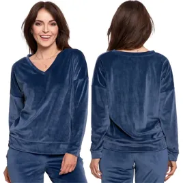bluza-damska-welurowa-klasyczna-z-dekoltem-v-komfortowa-miekka-moraj-s