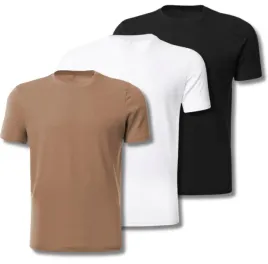 koszulki-meskie-zestaw-3-pak-t-shirt-klasyczny-bawelniane-gladkie-moraj-m