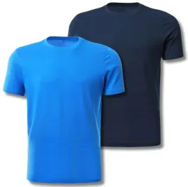 koszulki-meskie-zestaw-2-pak-t-shirt-klasyczny-bawelniane-gladkie-moraj-l