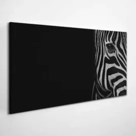 czarno-bialy-obraz-na-plotnie-zebra-120x60-cm