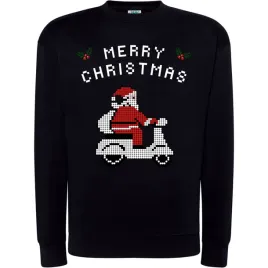 bluza-swiateczna-merry-christmas-pikselowy-mikolaj-na-skuterze-prezent-xl