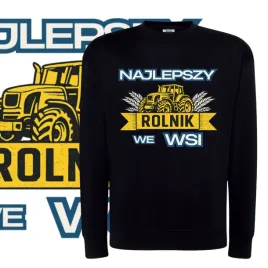 bluza-unisex-dresowa-miekka-nadruk-najlepszy-rolnik-traktor-wies-prezent-xl