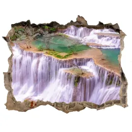 dziura-3d-w-scianie-naklejka-tajlandia-wodospad