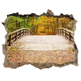 naklejka-fototapeta-3d-most-w-lesie-jesien-168x113