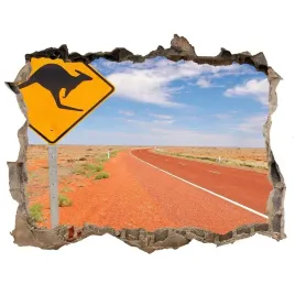 naklejka-fototapeta-3d-na-sciane-droga-w-australii