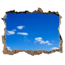 naklejka-fototapeta-3d-widok-chmury-na-niebie