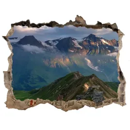 naklejka-fototapeta-3d-scienna-szczyty-gor-168x113