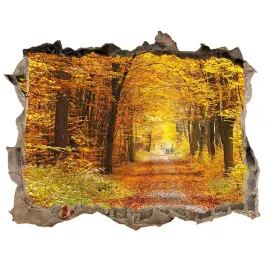 naklejka-fototapeta-3d-widok-las-jesienia-168x113