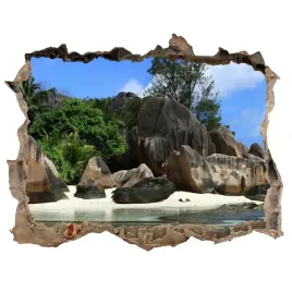 naklejka-fototapeta-3d-widok-seszele-panorama
