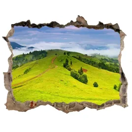 naklejka-okleina-3d-widok-zielone-wzgorza-168x113